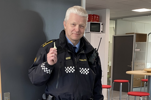 Politiets Fellestjeneste leier kontor i Fyresdal Næringshage